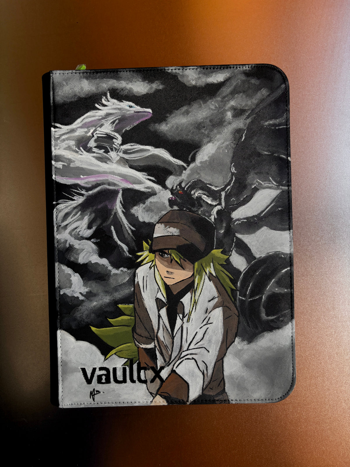 Custom hand-painted TCG Binder