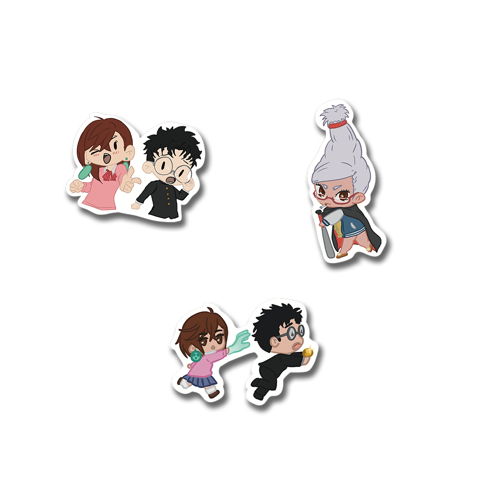 Dandadan Vinyl Sticker