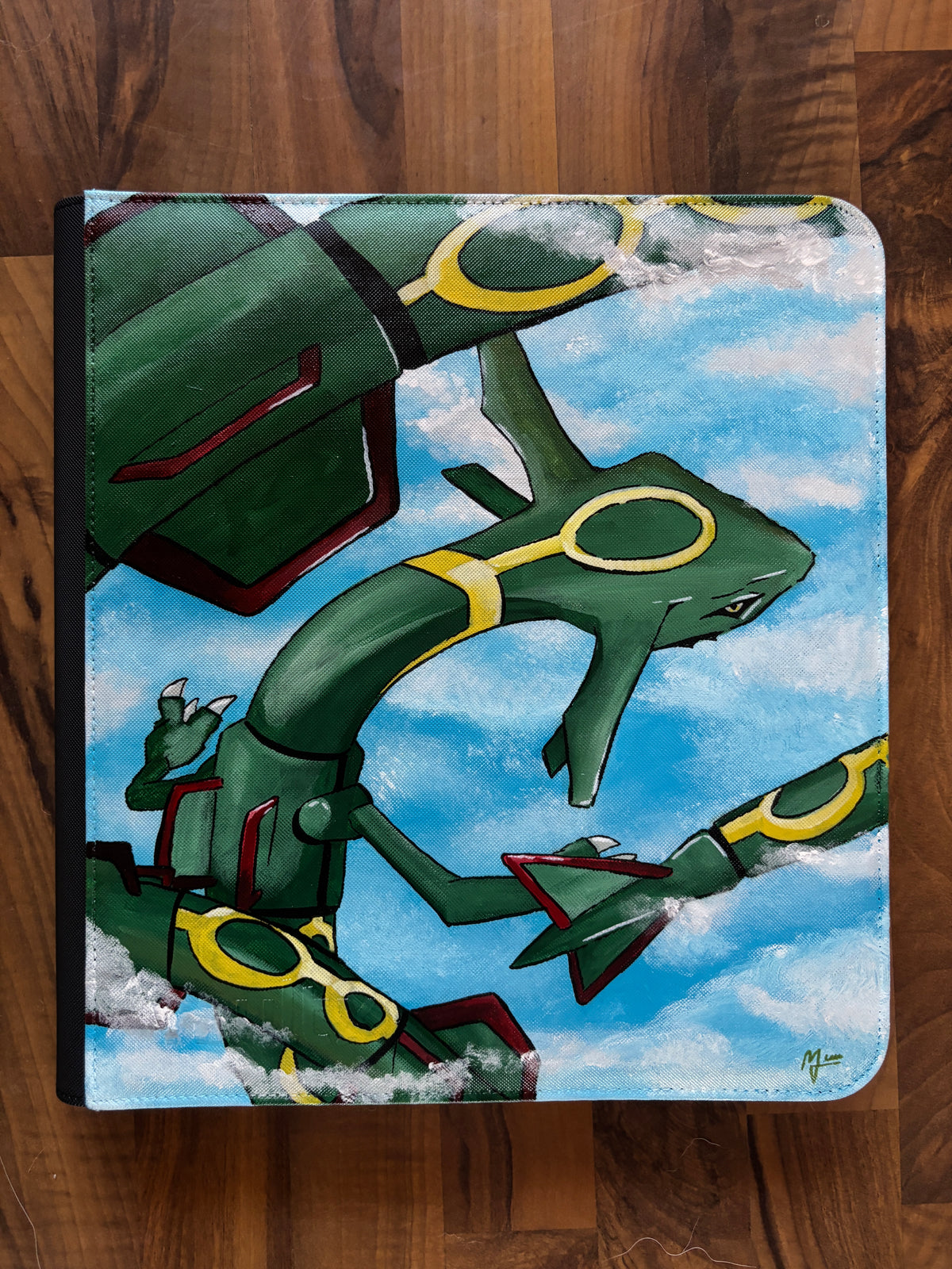 Custom hand-painted TCG Binder