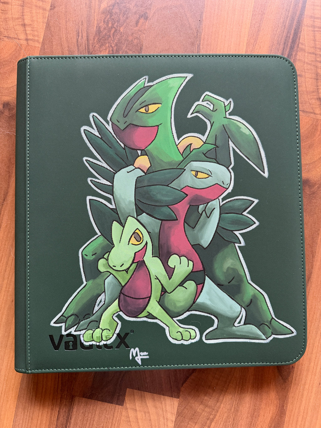 Custom hand-painted TCG Binder