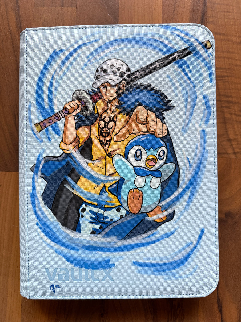 Custom hand-painted TCG Binder