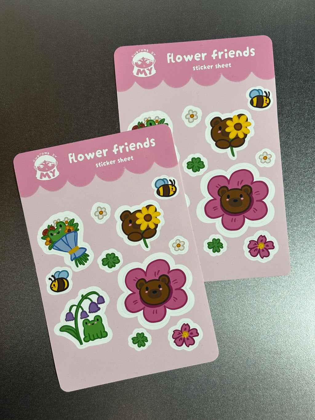 Flower Friends Sticker Sheet