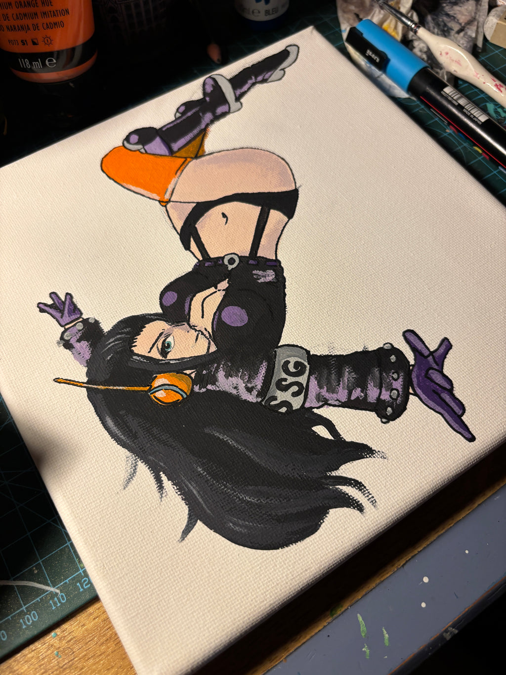 "Egghead", 20x20cm Original