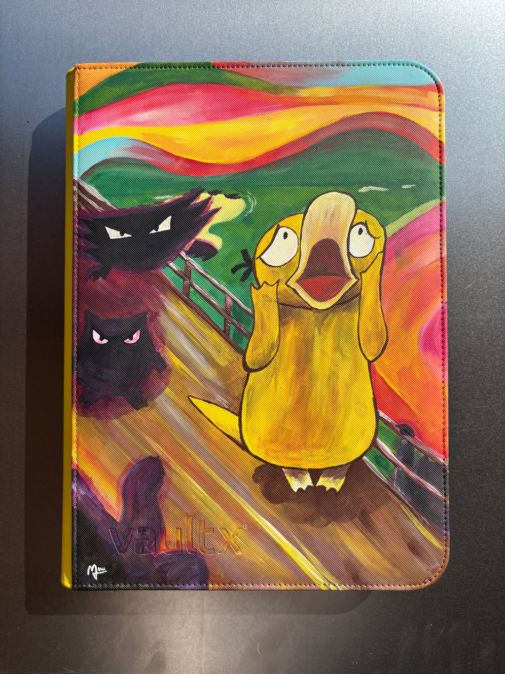 Custom hand-painted TCG Binder