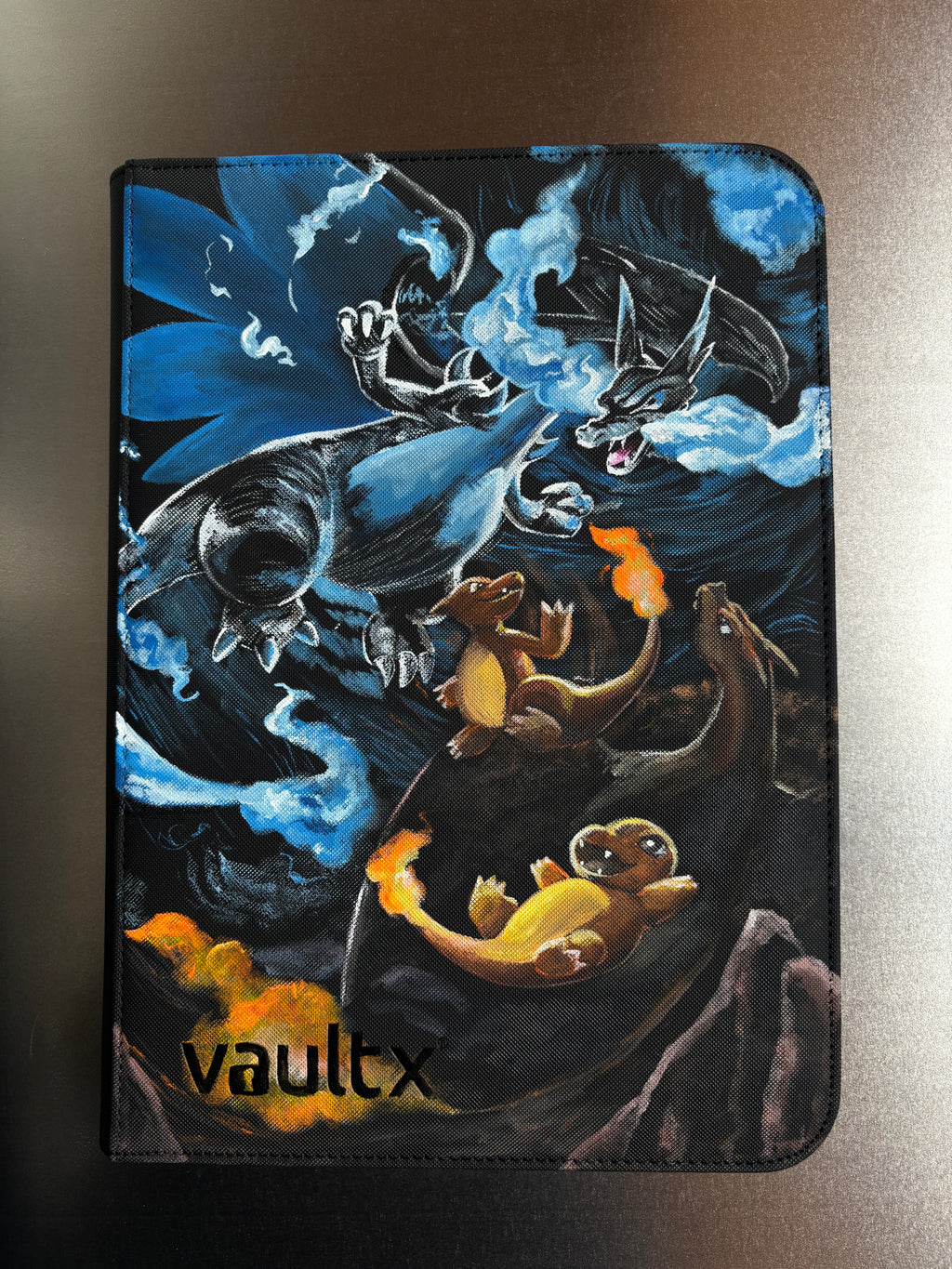 Custom hand-painted TCG Binder