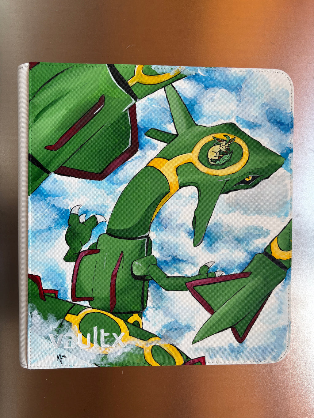 Custom hand-painted TCG Binder
