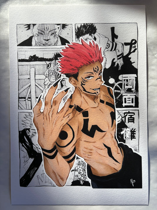 "King of Curses" Print
