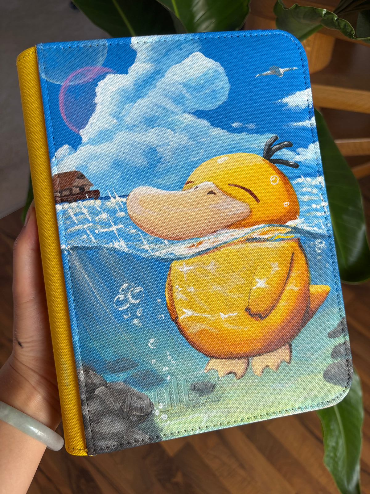 Custom hand-painted TCG Binder