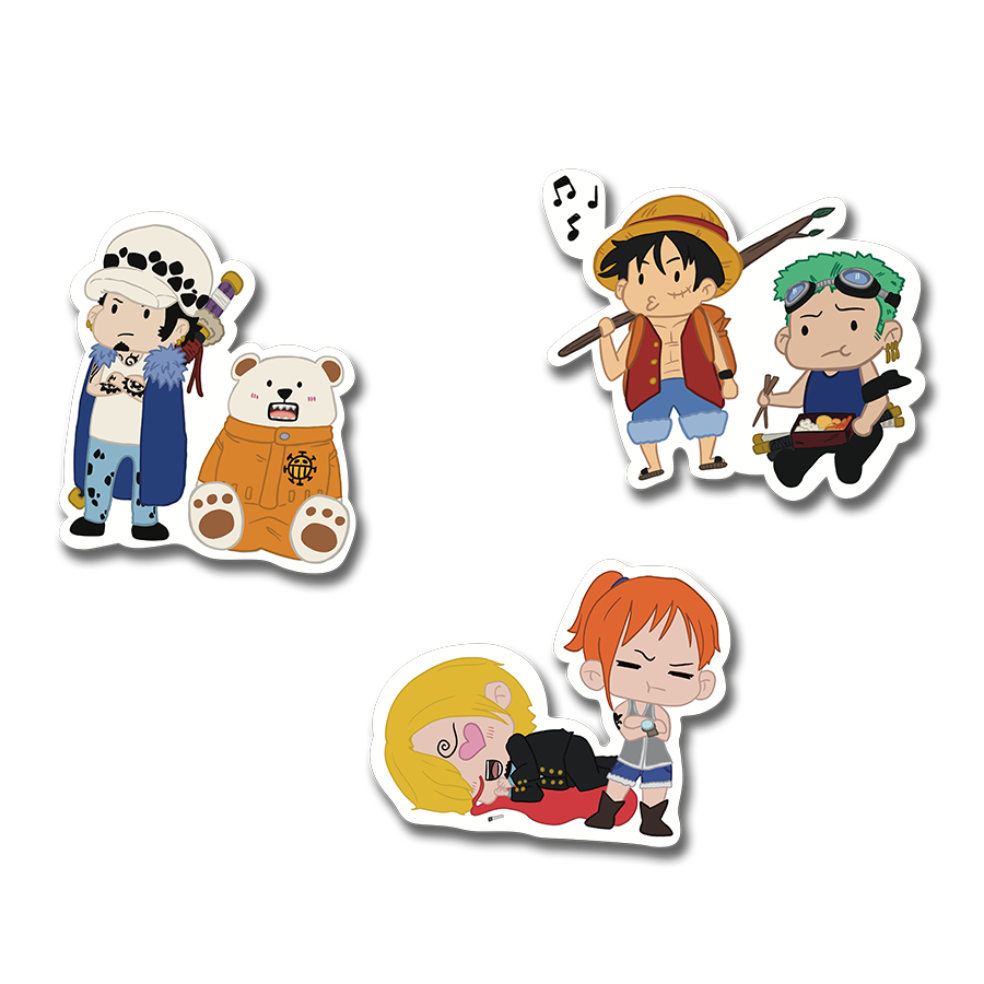 One Piece Vinyl Sticker