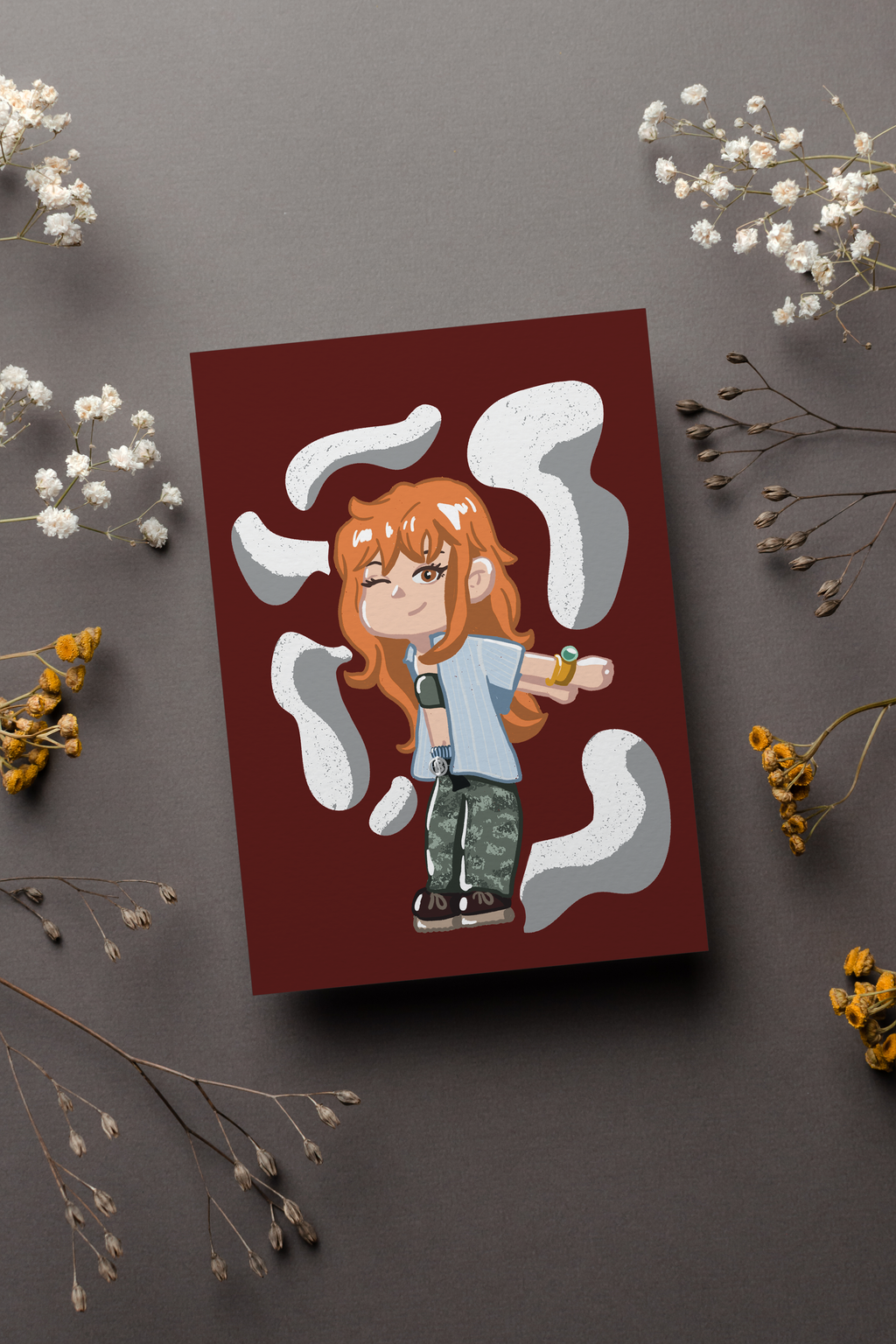 One Piece Streetwear Postcards