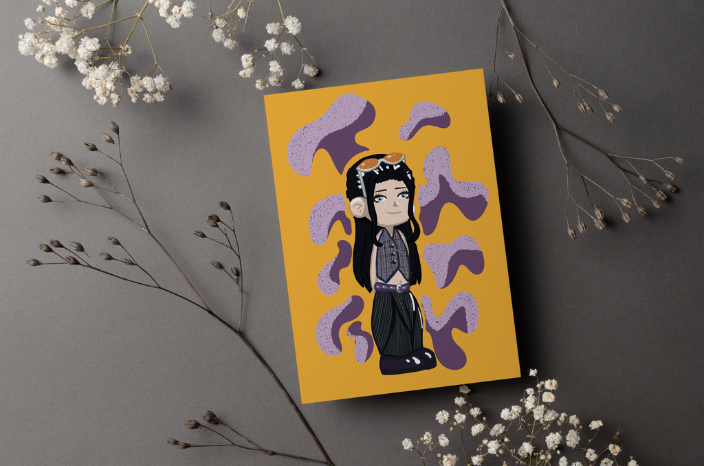 One Piece Streetwear Postcards