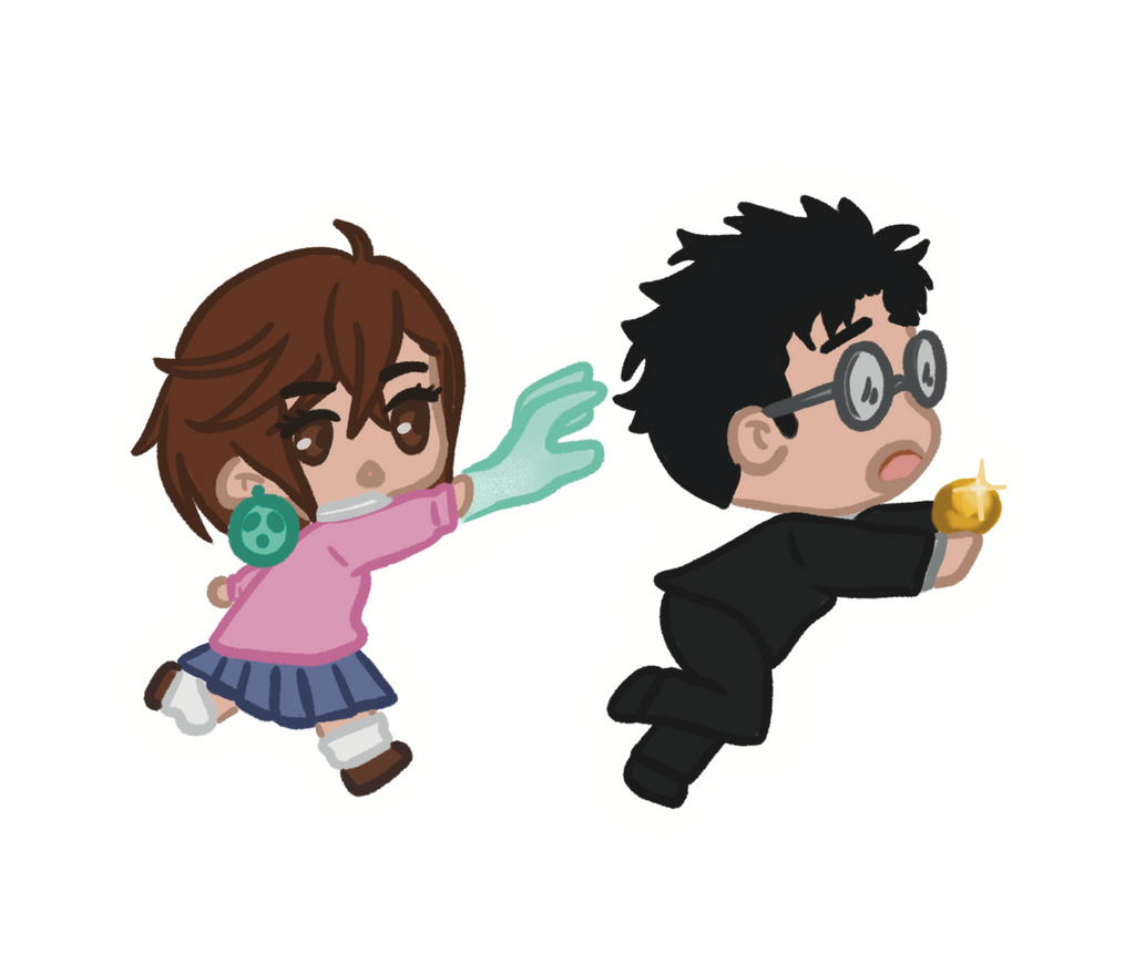 Dandadan Vinyl Sticker