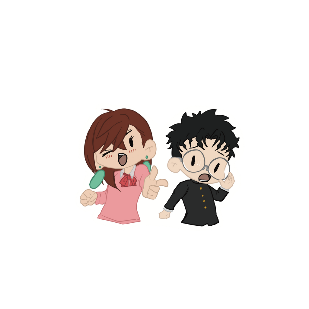 Dandadan Vinyl Sticker