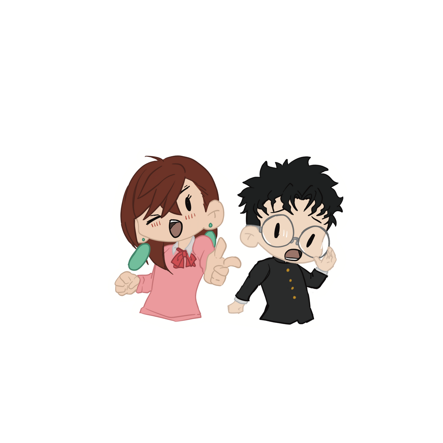 Cute Dandadan Sticker