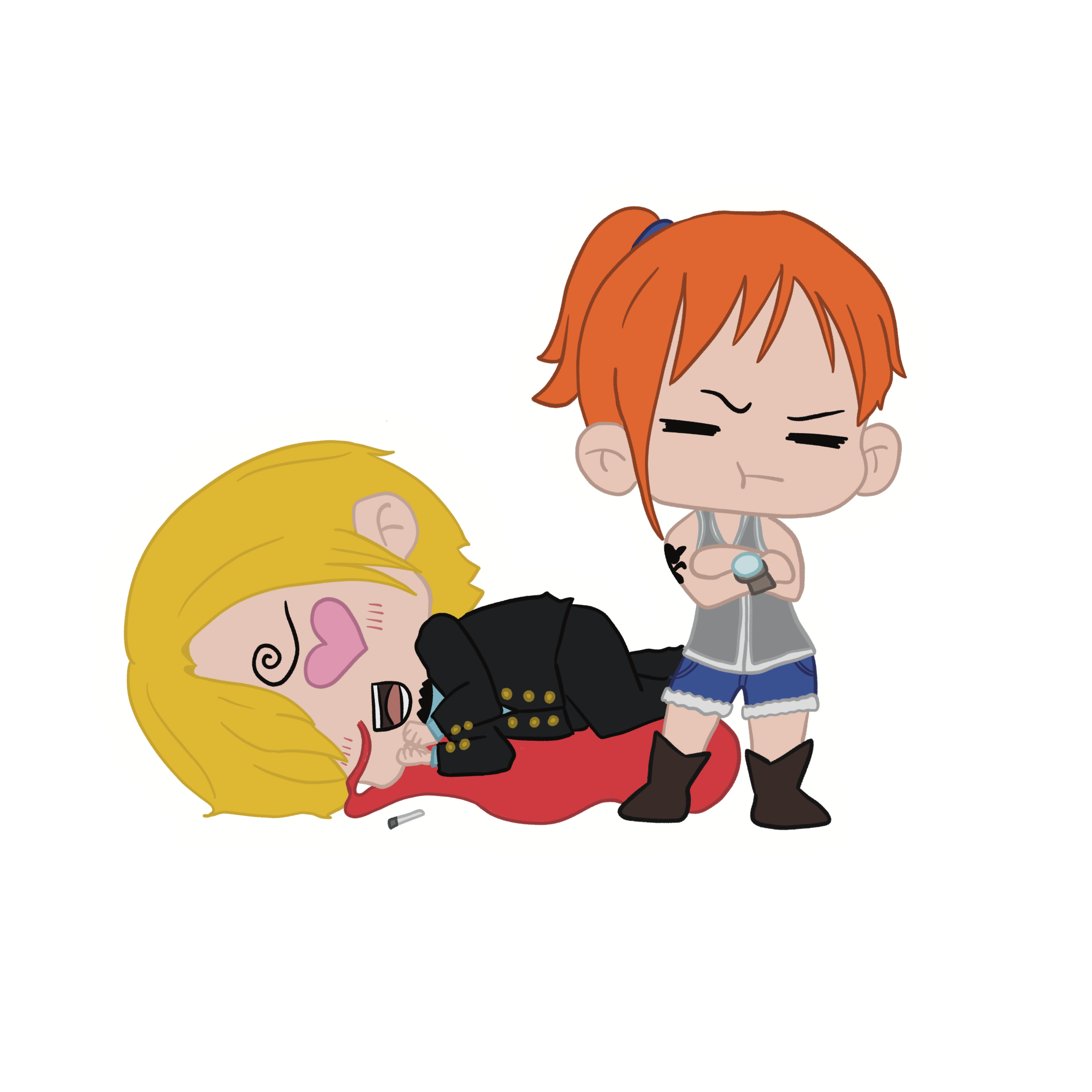 One Piece Vinyl Sticker