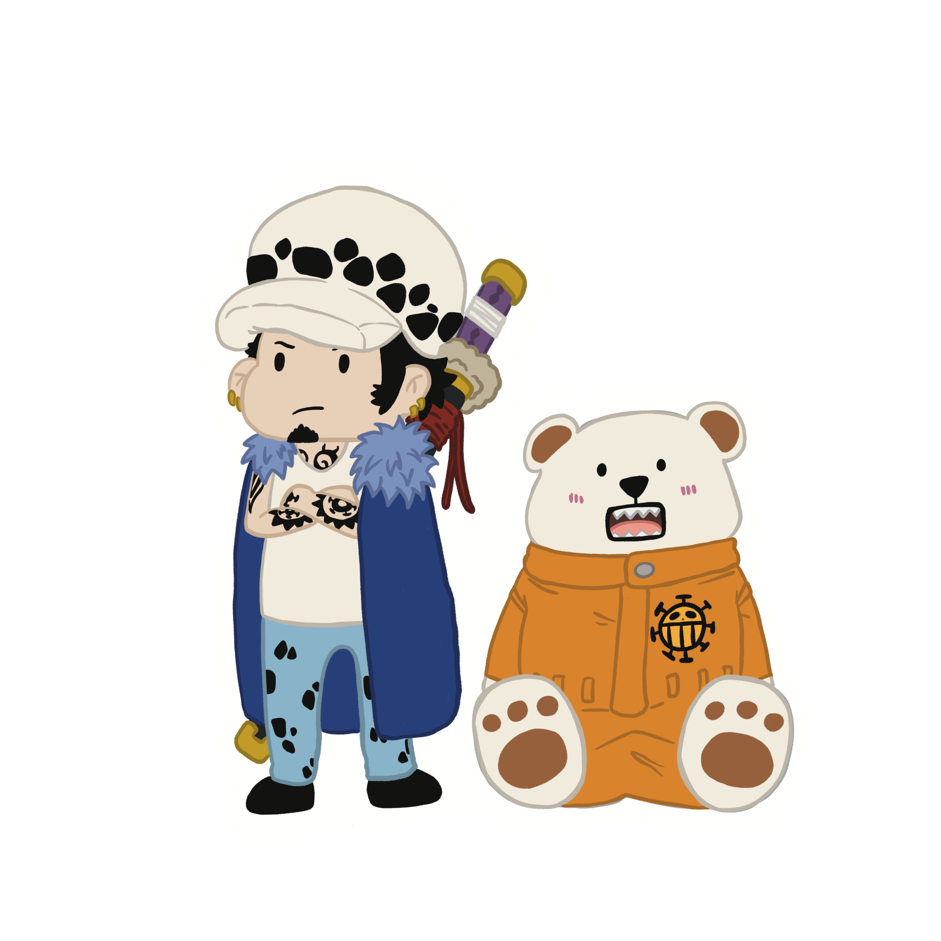 One Piece Vinyl Sticker