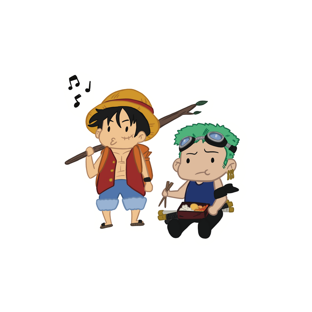 One Piece Vinyl Sticker