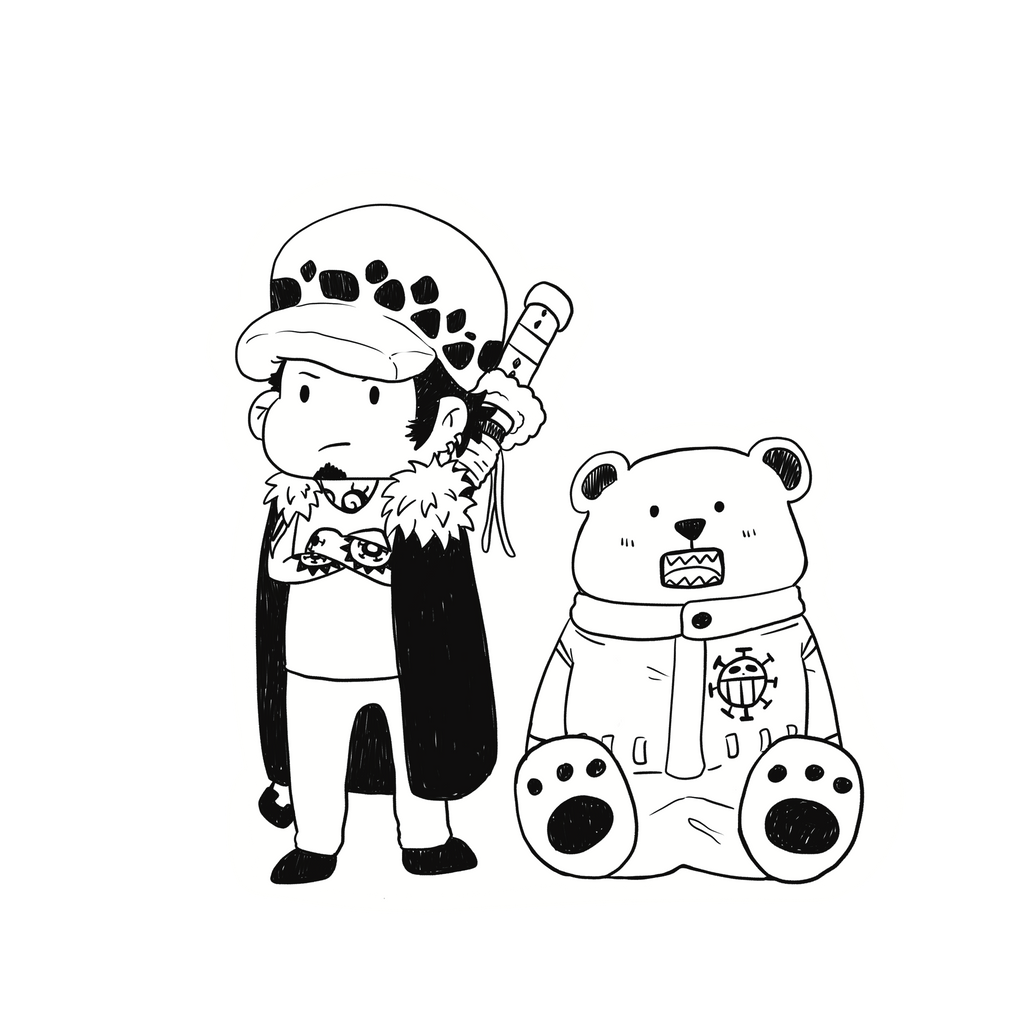 One Piece Vinyl Sticker