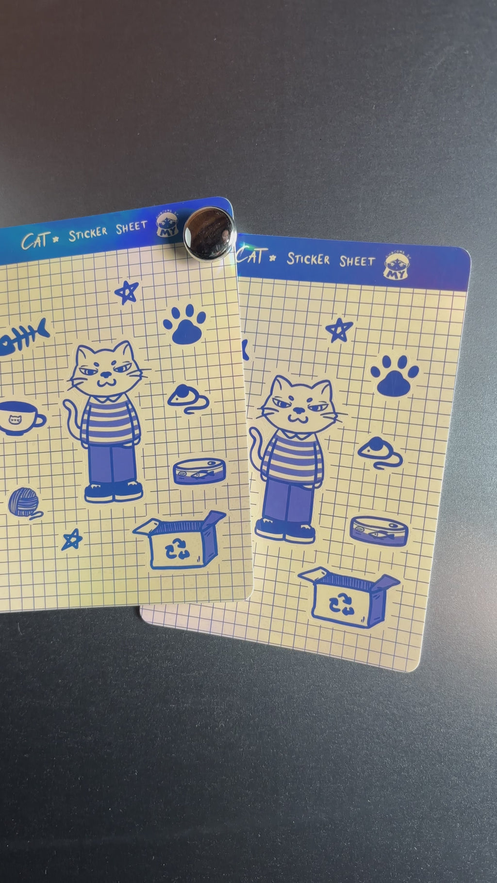 Cat Sticker Sheet