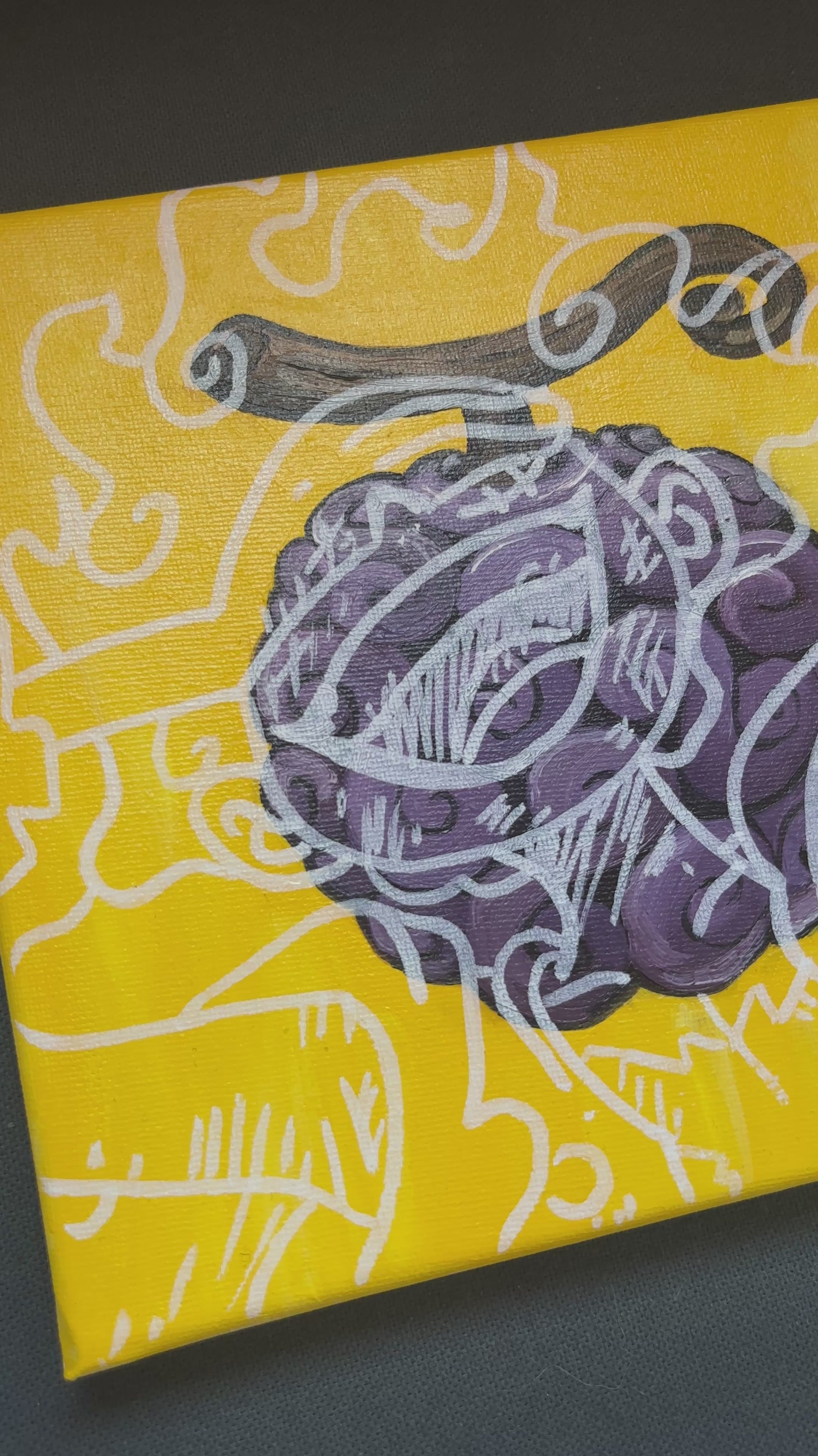 "Devil Fruit", 20x20cm Original