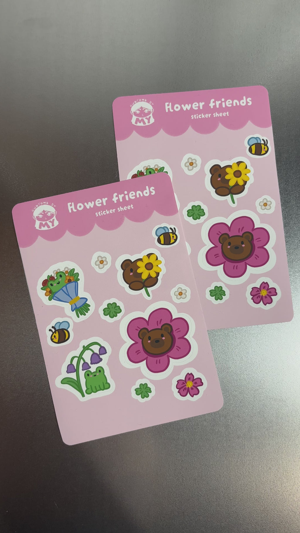 Flower Friends Sticker Sheet