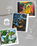 Custom hand-painted TCG Binder
